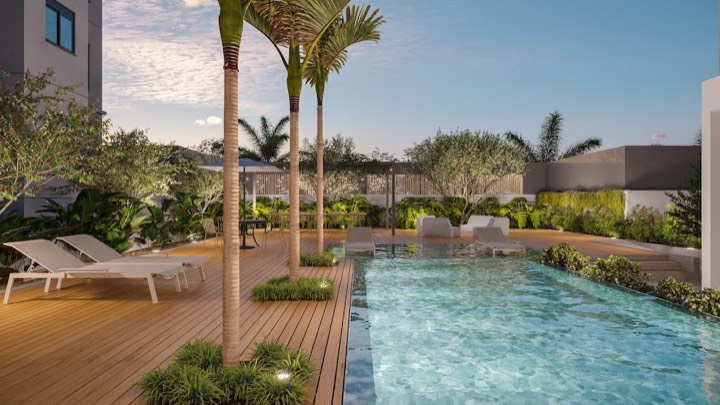Piscina do Izzi Residence